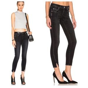 AMO Jean style “Twist” black skinny jeans size 28